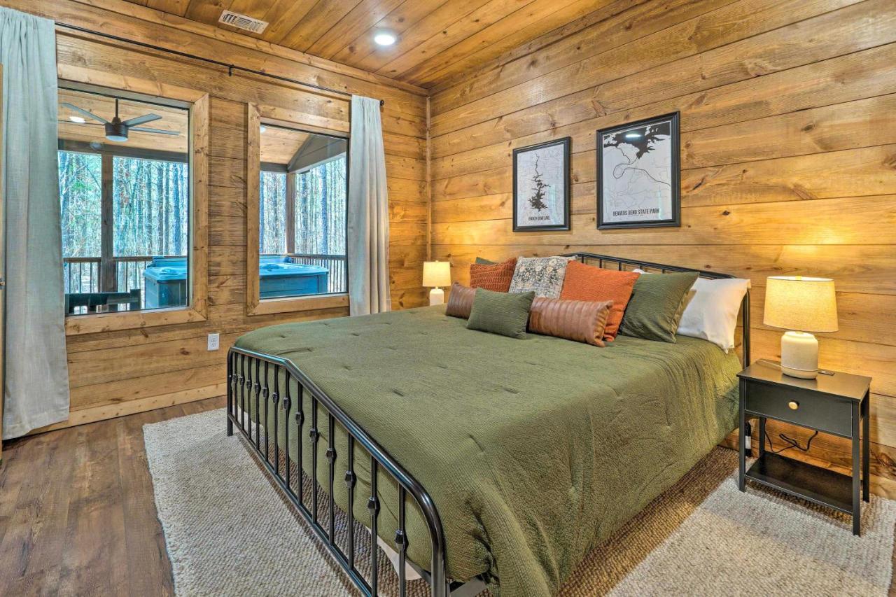 Sutton Ridge Cabin Rental Hot Tub And Swing Set! Broken Bow Exterior foto