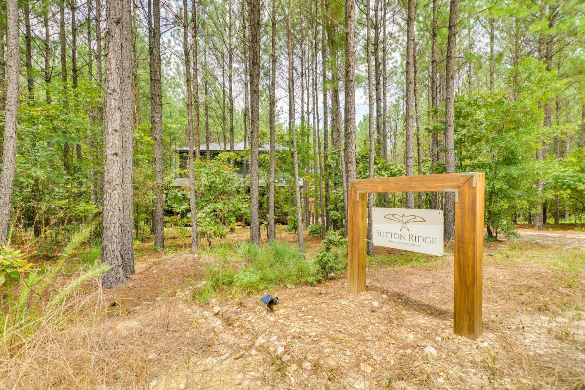 Sutton Ridge Cabin Rental Hot Tub And Swing Set! Broken Bow Exterior foto
